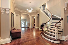 Inside of a luxury house