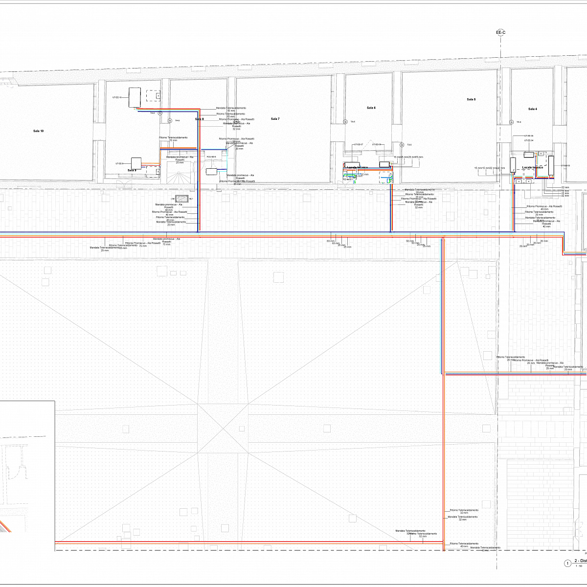 plano del palacio diamanti