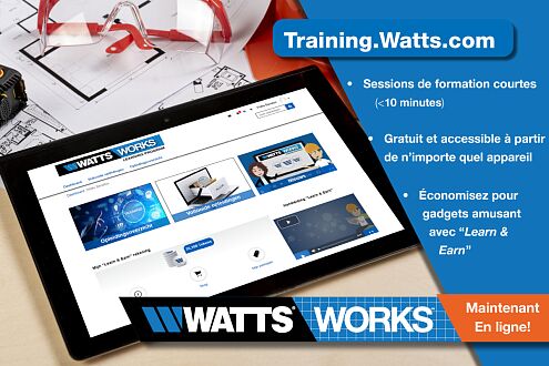 Portail d'apprentissage en ligne Watts