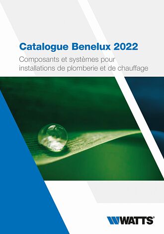 Le nouveau catalogue Watts Benelux 2022