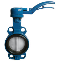 sylax wafer type butterfly valve cast iron body 316 stainless disc epdm liner
