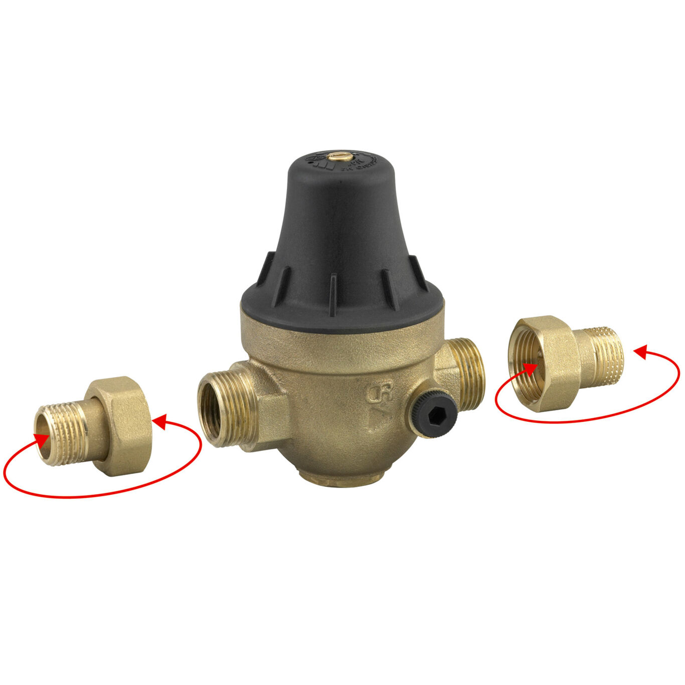 multi threaded pressure reducing valve precisio