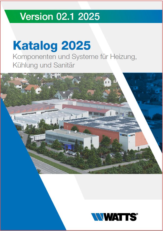 Watts Katalog Titelseite 2025 V.1