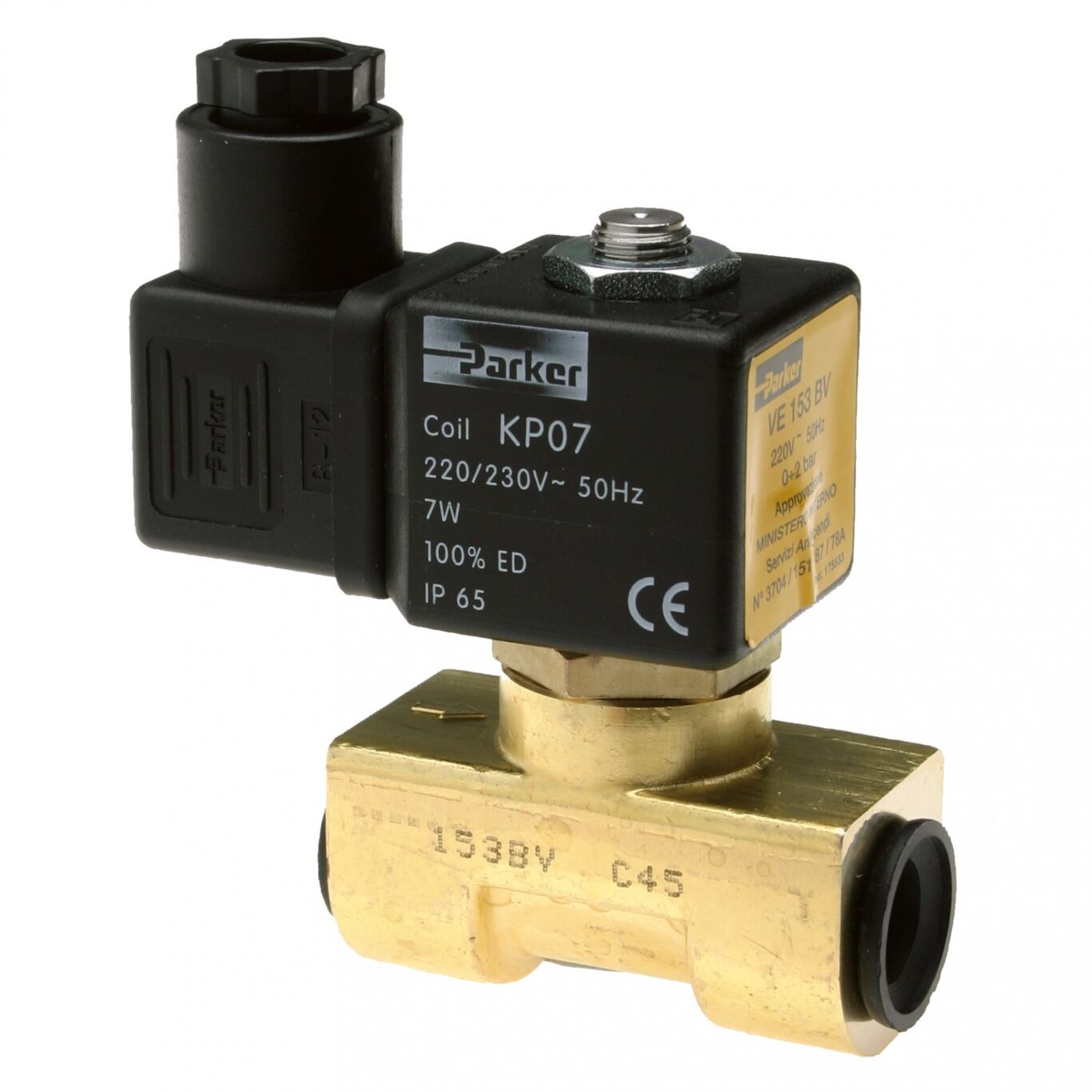 electric solenoid valve elv