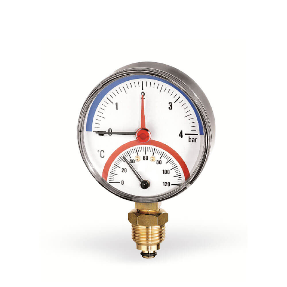 combined thermometer pressure gauge f r828 tmrp