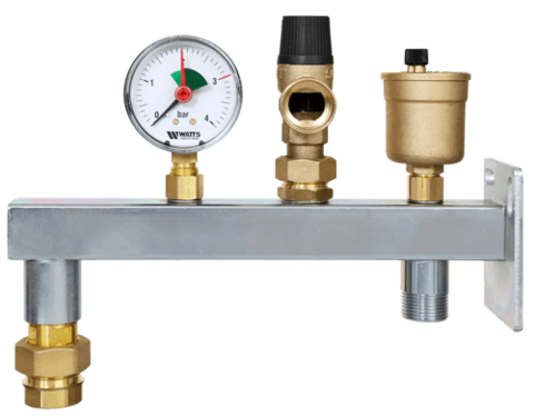 gag int expansion vessel connection set