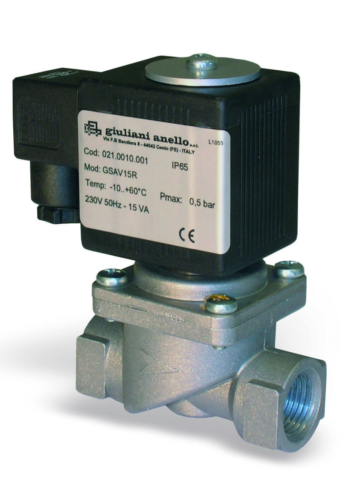 automatic gas solenoid valve n c gsav