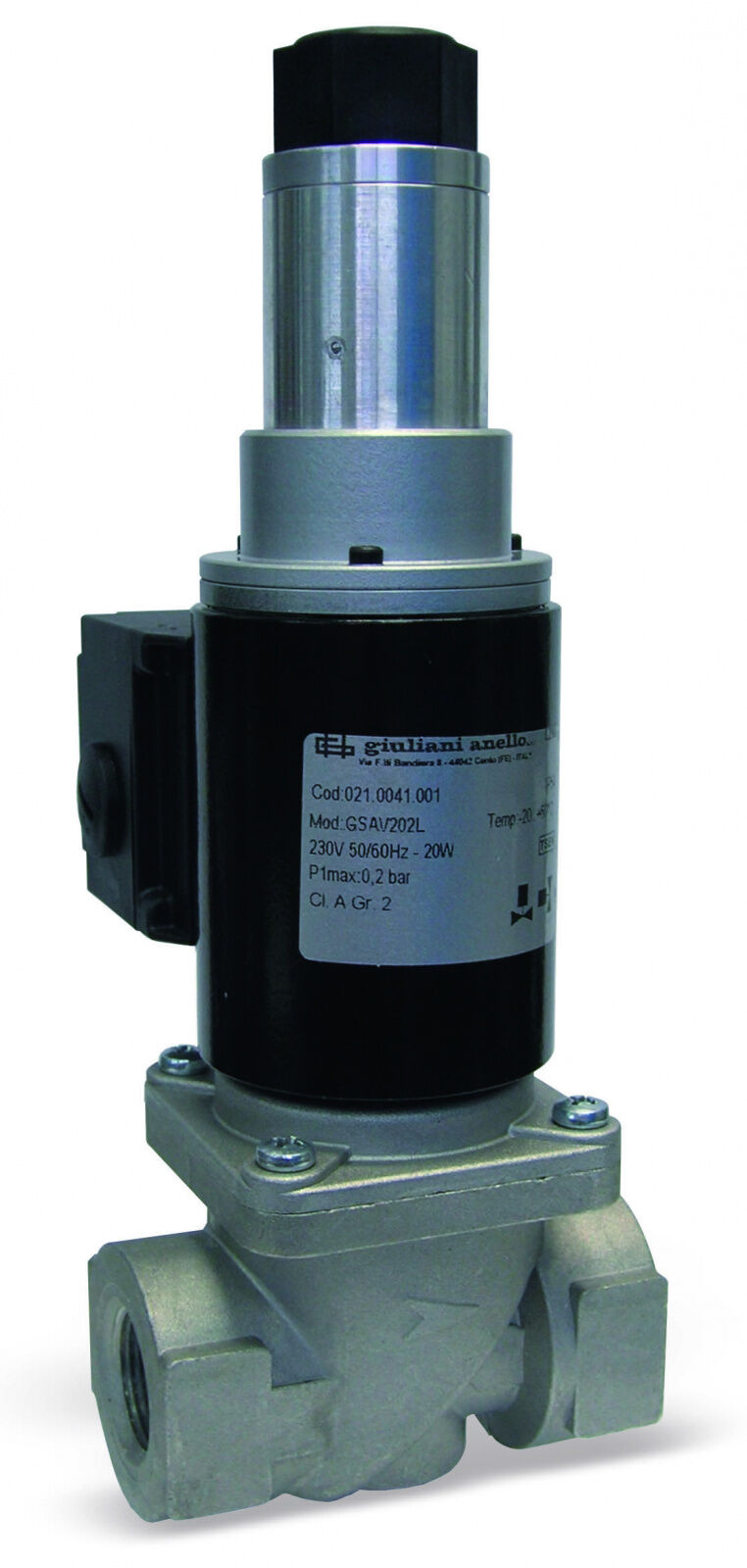 automatic gas solenoid valve n c gsav 2l