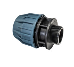 pe coupling with male thread 16 bar