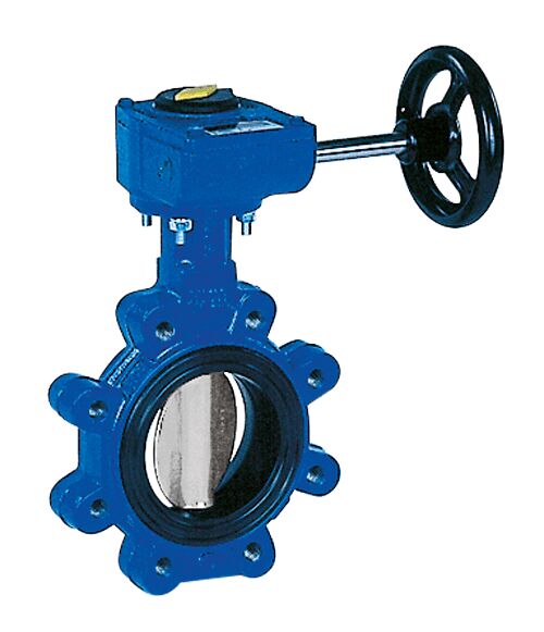 sylax butterfly valve lug gear box