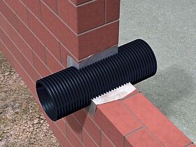 wall feed throuhg mmvd