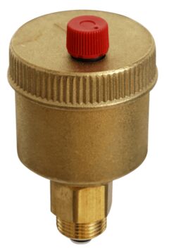 automatic and manual air vent valve duo