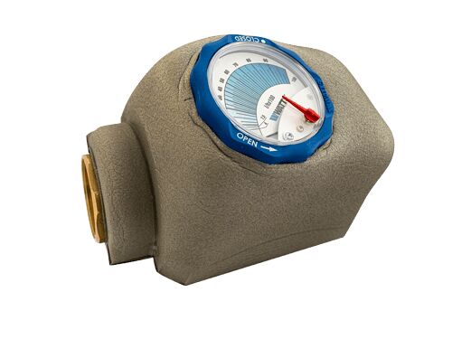 Static balancing valve iDROSET® Series CF with insulation