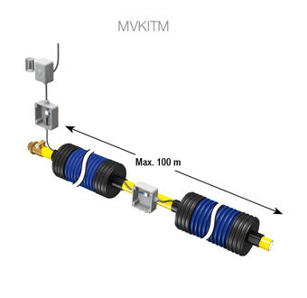 connection kit for microflex cool with heating tape