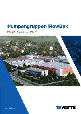 Pumpengruppen FlowBox