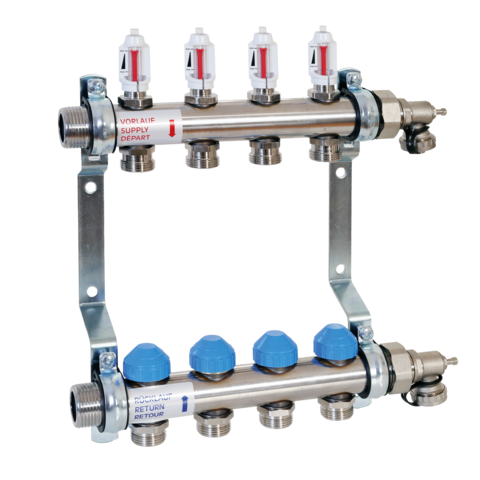 Heating Circuit Manifold HKV2013AFC with automatic flow control 
