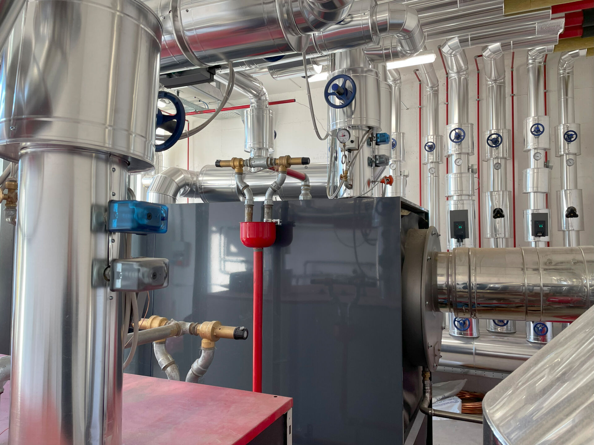 Redevelopment of a thermal power plant