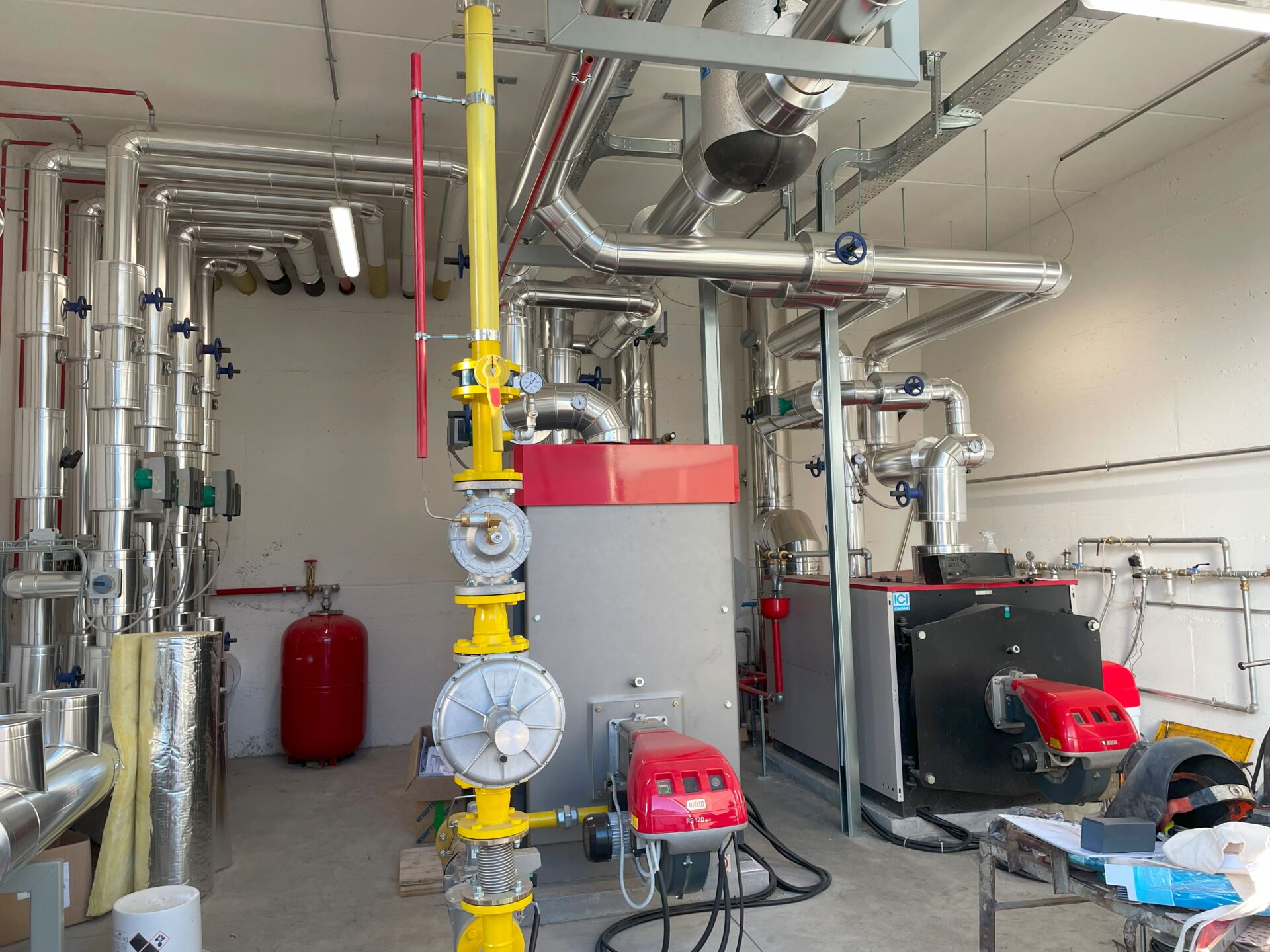 Redevelopment of a thermal power plant