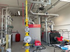 Redevelopment of a thermal power plant