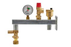 Safety group for expansion vessels GAG-KAV