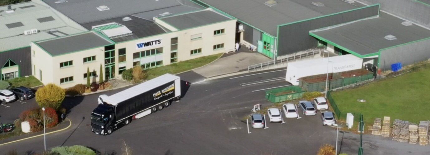 Watts Electronics Warehouse Drone View