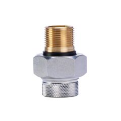 Dielectric unition ISO-RID VA-MS, MF connections, stainless steel brass