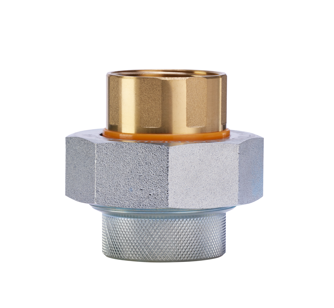 Dielectric unition ISO-RID VA-MS, FF connections, stainless steel brass
