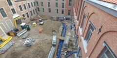 Microflex on construction site