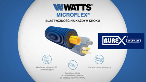 Rurex – Watts Microflex pre-insulated pipe partner