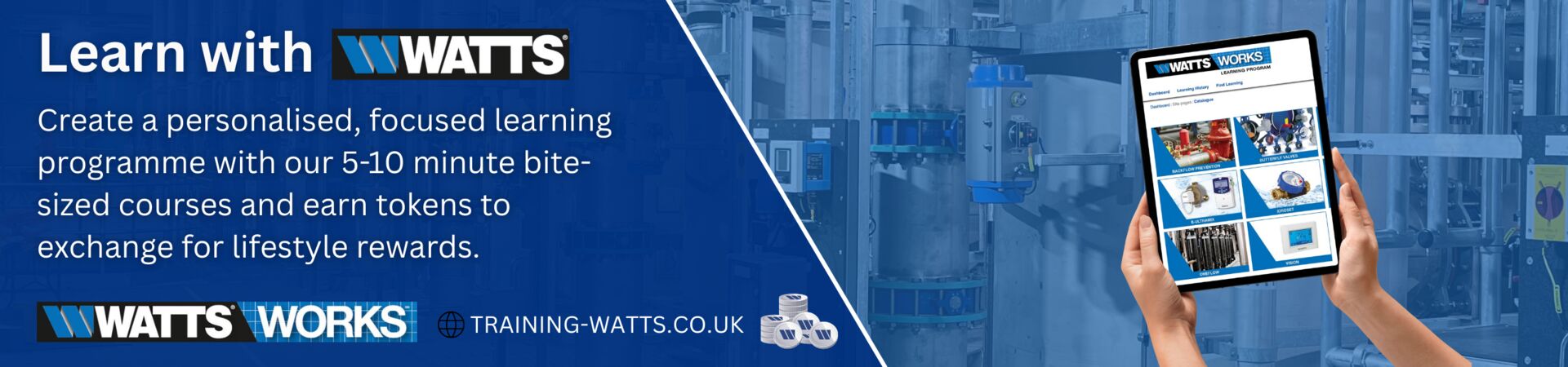 Watts Training banner