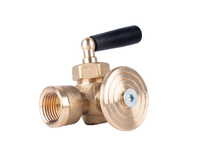 pressure gauge holder cock with control flange 403r